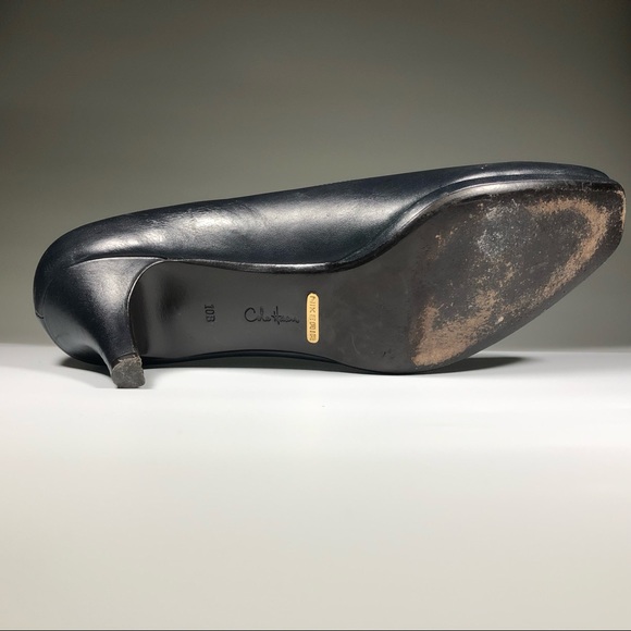Cole Haan D28019 Black Leather Pumps Heels 2.25” - Picture 7 of 8